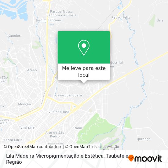 Lila Madeira Micropigmentação e Estética mapa