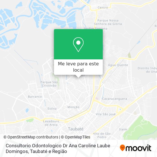Consultorio Odontologico Dr Ana Caroline Laube Domingos mapa