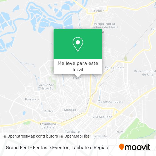 Grand Fest - Festas e Eventos mapa