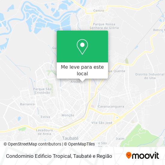 Condominio Edificio Tropical mapa