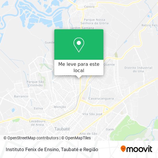 Instituto Fenix de Ensino mapa