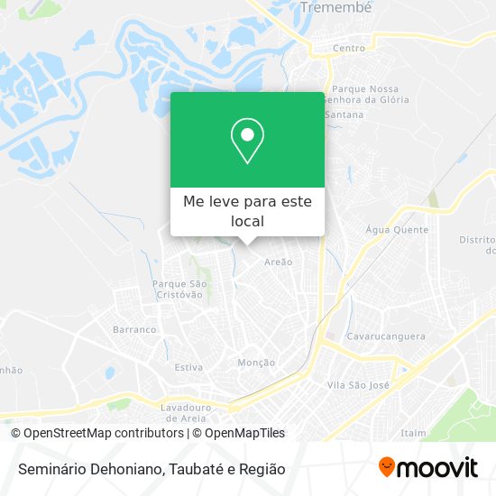 Seminário Dehoniano mapa