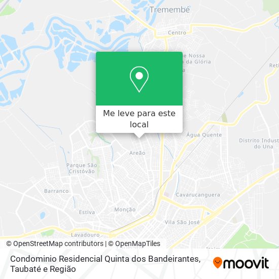 Condominio Residencial Quinta dos Bandeirantes mapa