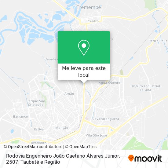 Rodovia Engenheiro João Caetano Álvares Júnior, 2507 mapa