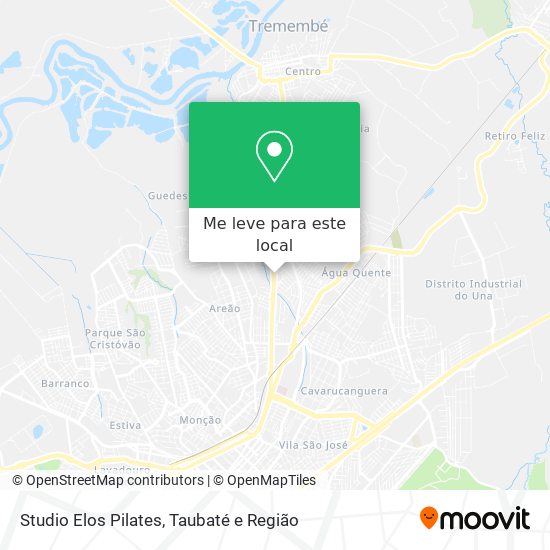 Studio Elos Pilates mapa