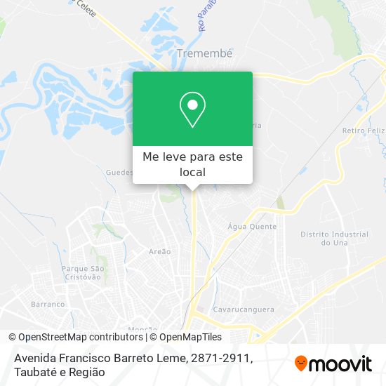 Avenida Francisco Barreto Leme, 2871-2911 mapa