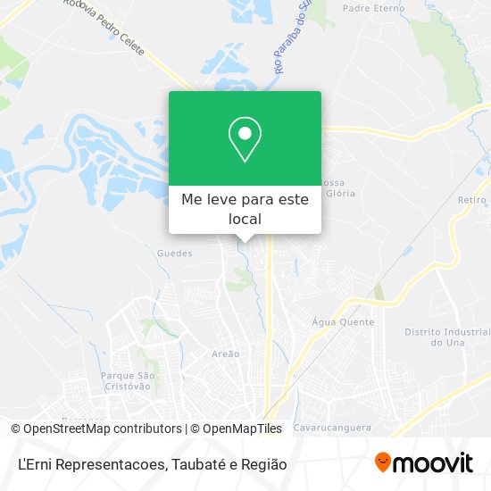 L'Erni Representacoes mapa