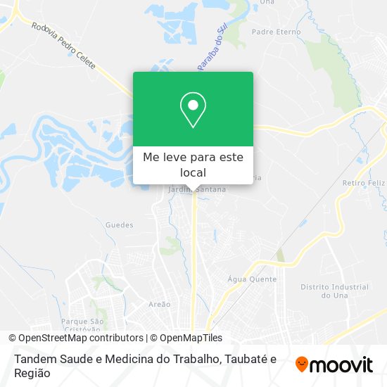 Tandem Saude e Medicina do Trabalho mapa