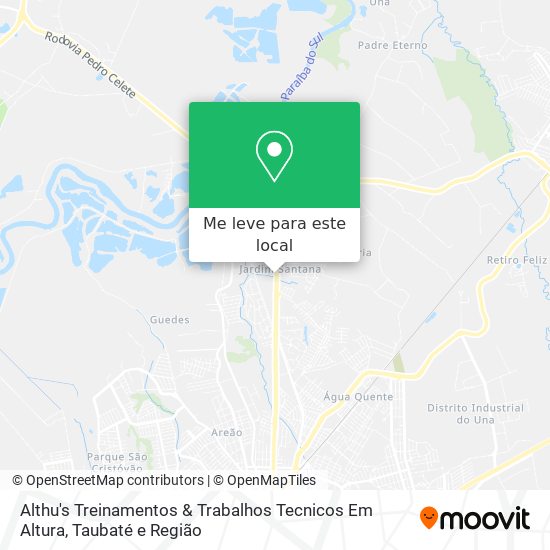 Althu's Treinamentos & Trabalhos Tecnicos Em Altura mapa