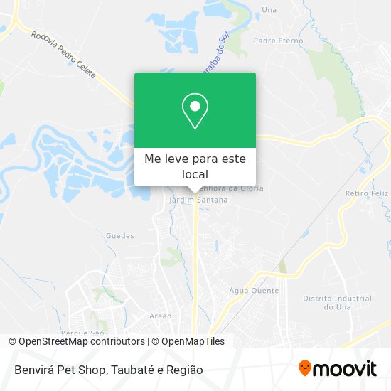 Benvirá Pet Shop mapa