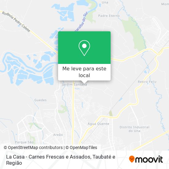 La Casa - Carnes Frescas e Assados mapa