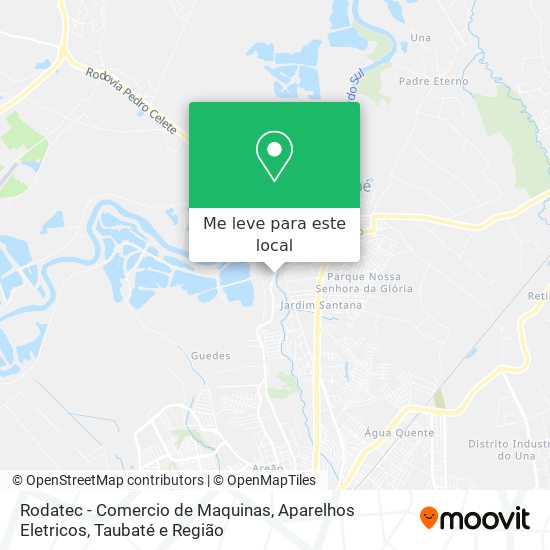 Rodatec - Comercio de Maquinas, Aparelhos Eletricos mapa