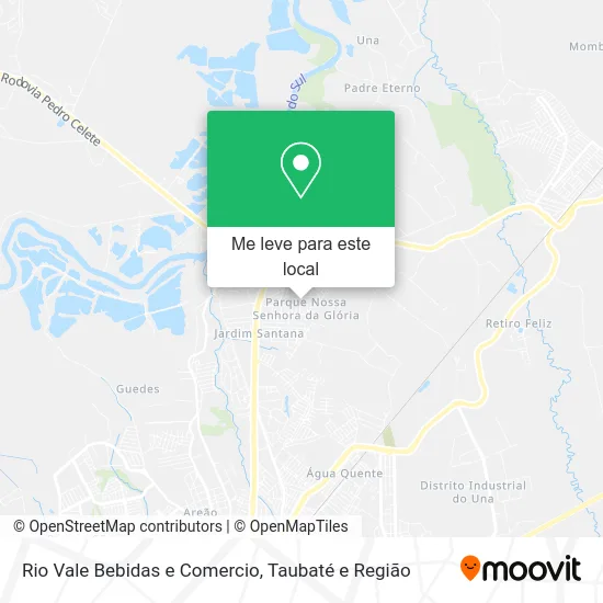 Rio Vale Bebidas e Comercio mapa