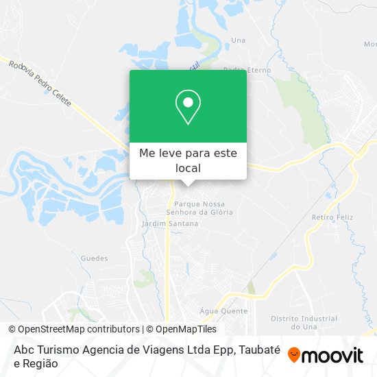 Abc Turismo Agencia de Viagens Ltda Epp mapa