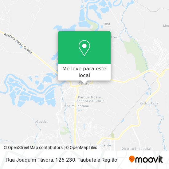 Rua Joaquim Távora, 126-230 mapa