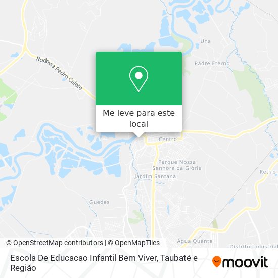 Escola De Educacao Infantil Bem Viver mapa