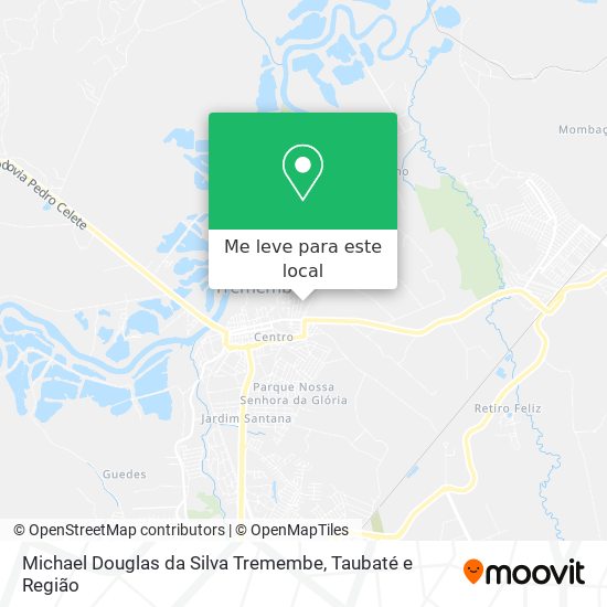 Michael Douglas da Silva Tremembe mapa