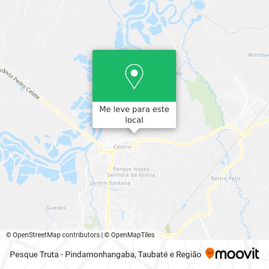 Pesque Truta - Pindamonhangaba mapa
