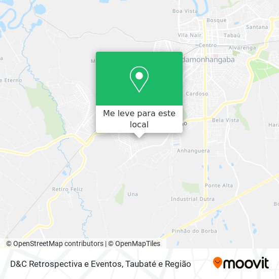 D&C Retrospectiva e Eventos mapa