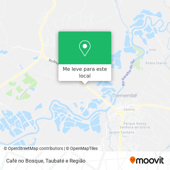 Café no Bosque mapa