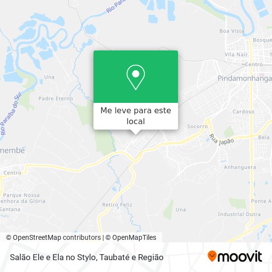Salão Ele e Ela no Stylo mapa