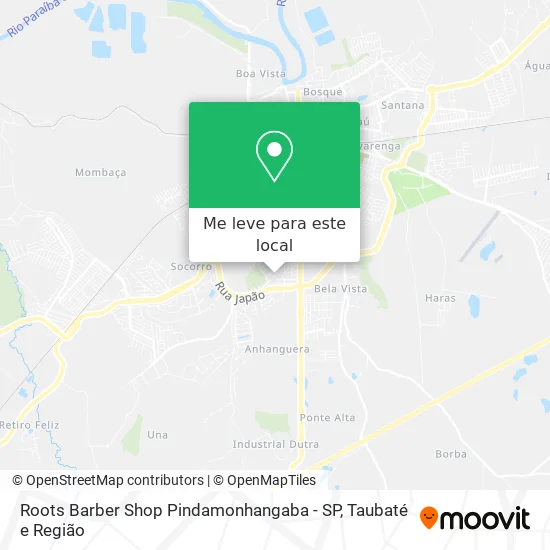 Roots Barber Shop Pindamonhangaba - SP mapa