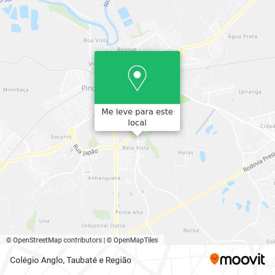 Colégio Anglo mapa