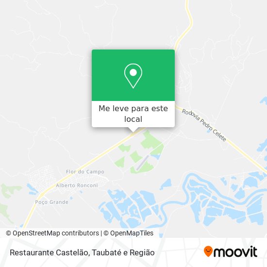 Restaurante Castelão mapa
