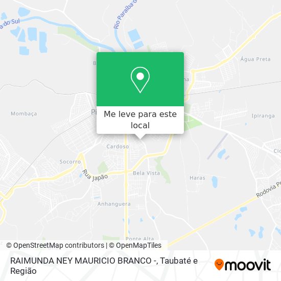 RAIMUNDA NEY MAURICIO BRANCO - mapa