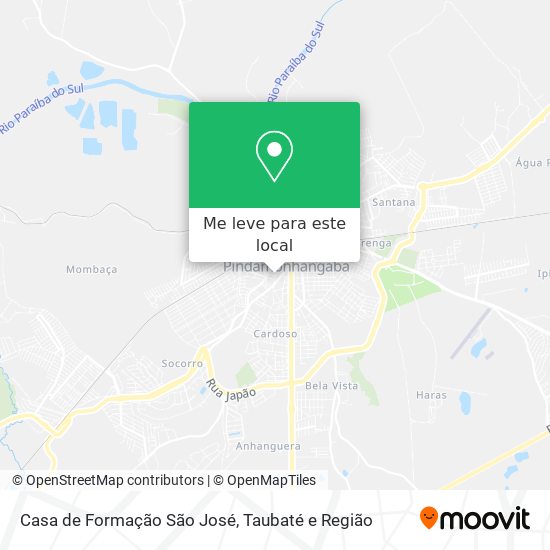 Casa de Formação São José mapa