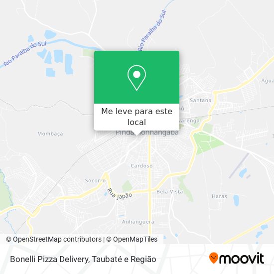 Bonelli Pizza Delivery mapa