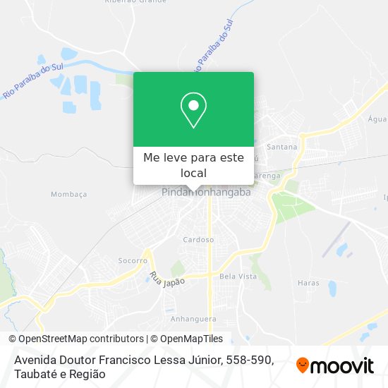 Avenida Doutor Francisco Lessa Júnior, 558-590 mapa