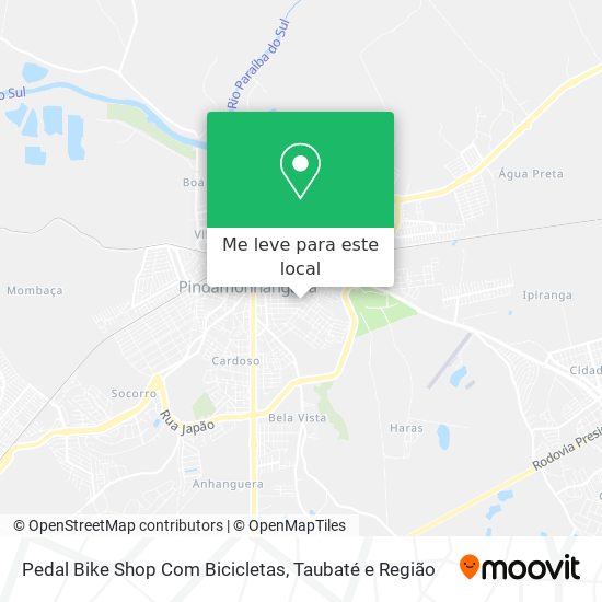 Pedal Bike Shop Com Bicicletas mapa