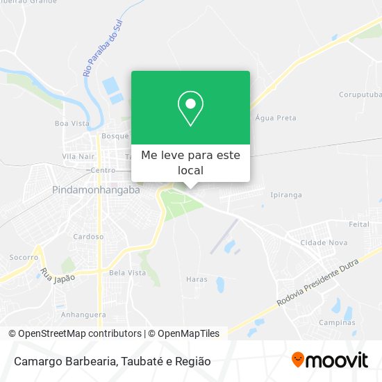 Camargo Barbearia mapa