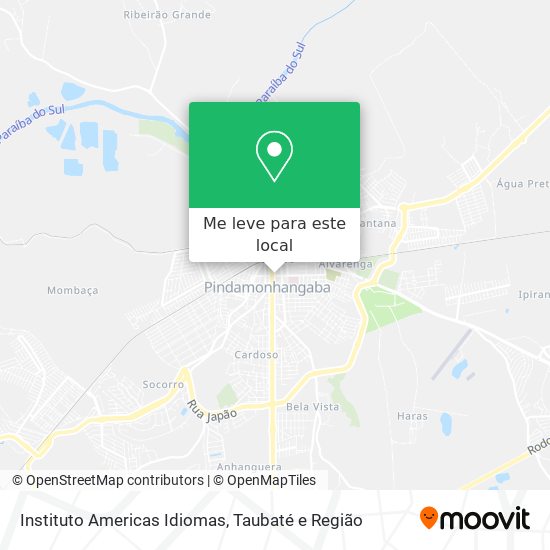 Instituto Americas Idiomas mapa