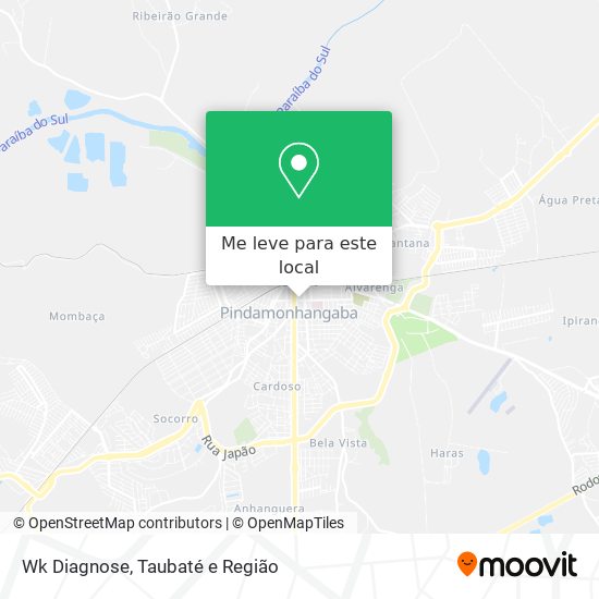 Wk Diagnose mapa
