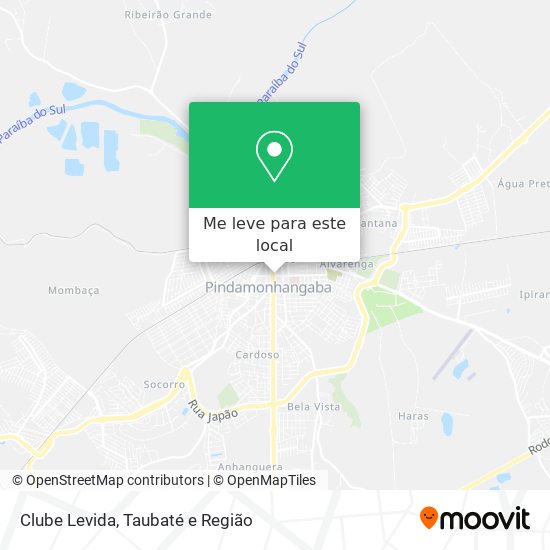 Clube Levida mapa