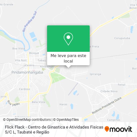 Flick Flack - Centro de Ginastica e Atividades Fisicas S / C L mapa