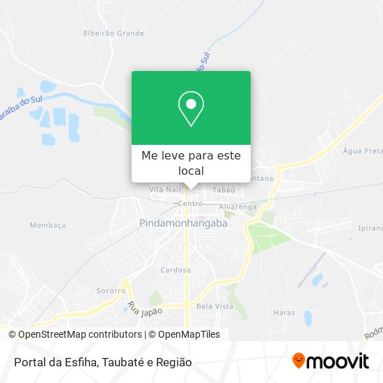 Portal da Esfiha mapa