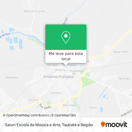 Satori Escola de Música e Arte mapa