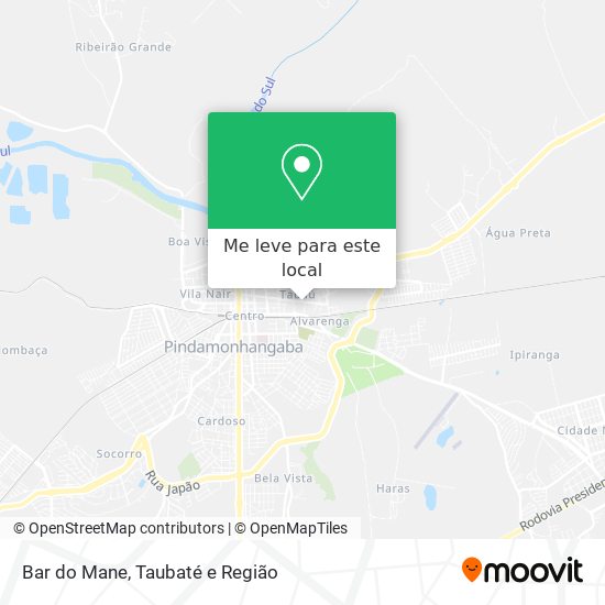 Bar do Mane mapa
