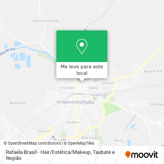 Rafaela Brasil - Hair / Estética / Makeup mapa