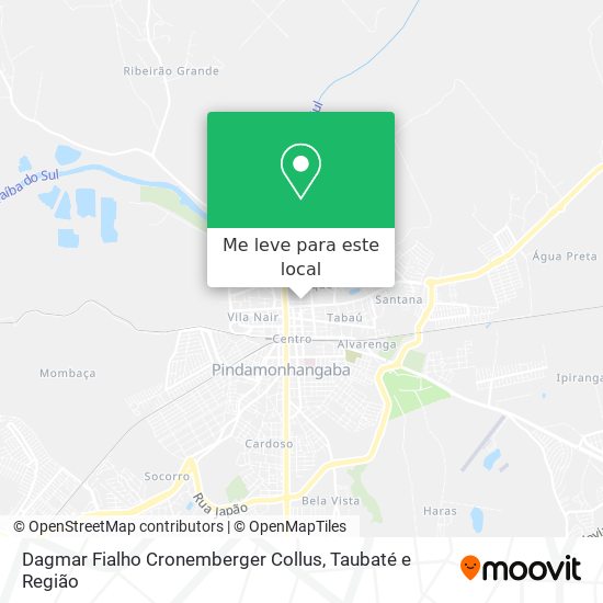 Dagmar Fialho Cronemberger Collus mapa