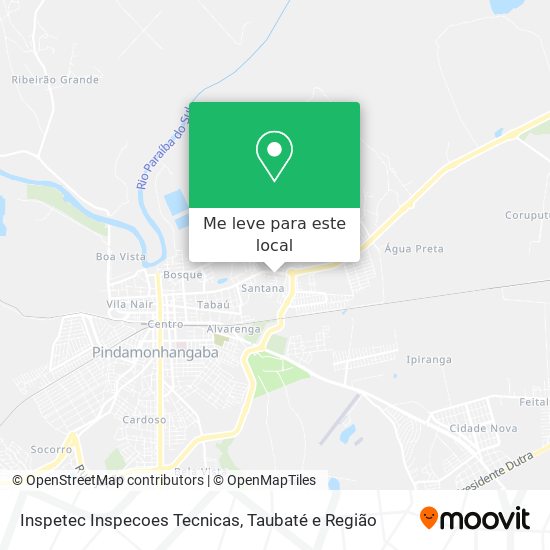 Inspetec Inspecoes Tecnicas mapa