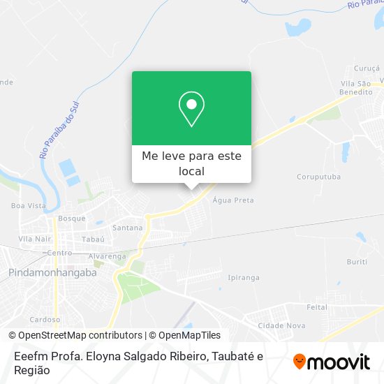 Eeefm Profa. Eloyna Salgado Ribeiro mapa