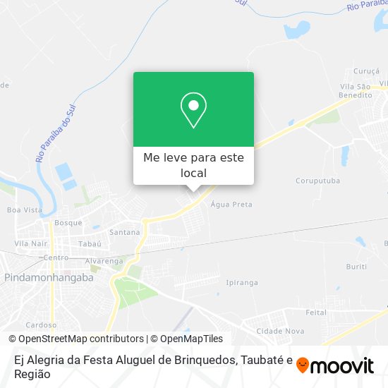 Ej Alegria da Festa Aluguel de Brinquedos mapa