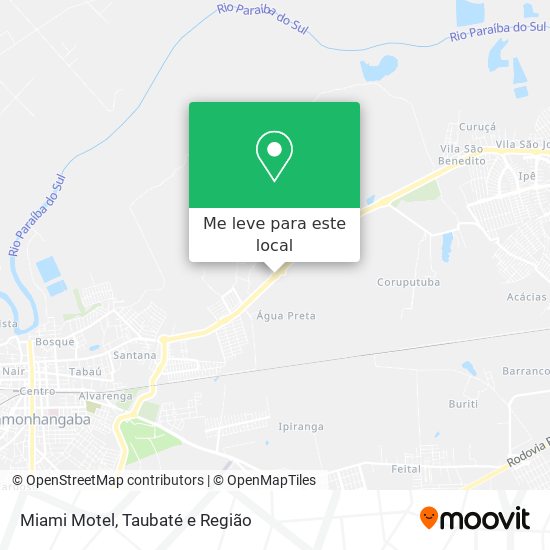 Miami Motel mapa