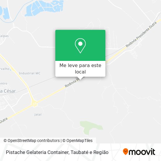 Pistache Gelateria Container mapa