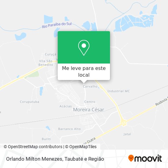 Orlando Milton Menezes mapa
