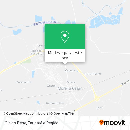 Cia do Bebe mapa